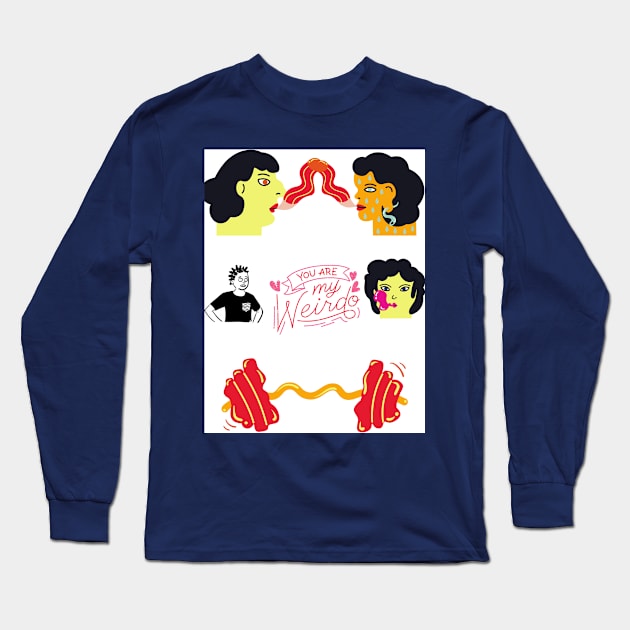 Weirdo Long Sleeve T-Shirt by Nnamco